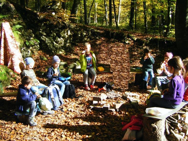 Kindergeburtstag in der WaldBasis